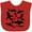 Red, variant on Inktastic School of Sharks Boys or Girls Baby Bib
