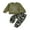 Green, variant on Toddler Kids Boy Camouflage Outfit 12 18 24 Months 2T 3T 4T 5T 6T Letter Print Long Sleeve Sweatshirt Cargo Pants 2 Piece Clothes Set