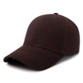 thumbnail image 2 of Baseball Caps For Men And Women Adjustable Casual Baseball Cap Solid Color Outdoor Sun Protection Sports Hat For Workout Golf & Everyday Wear Coffee, 2 of 7