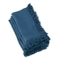 thumbnail image 5 of Saro Lifestyle Stonewashed Fringed Design Linen Napkin (Set of 4), 5 of 5