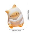 thumbnail image 3 of Cute Kitty Slow Bounce Kneading Music Decompression And Release Tool Desktop Ornament Kids Toys for Christmas Holiday Birthday Gifts, 3 of 6