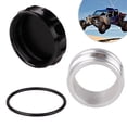 thumbnail image 3 of Bouchon de Réservoir d'Huile Modifié Universel pour Voiture, Accessoires de Modification de Voiture 1 Po, 1 x Bouchon de Réservoir de Carburant, Noir, 3 of 5