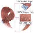 thumbnail image 4 of Typpkmm Mini Cinta De Color Rosa En Extensiones De Cabello Cinta Invisible Sin Costuras En Cabello Humano 10 Unids/Set Rojo Verde PúRpura Azul Mini, 4 of 7