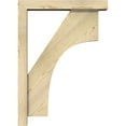 thumbnail image 3 of Ekena Millwork 4"W x 20"D x 28"H Westlake Block Rough Sawn Bracket w/ Offset Brace, Douglas Fir, 3 of 25