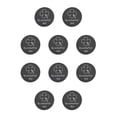 thumbnail image 1 of Monstrate Token Múltiples estilos y colores para adaptarse al gusto Exquisito token de abrazo de bolsillo 30 mm, negro, 30mm-Negro-Redondo 10Conjunto, 1 of 6