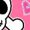 Hot Pink, variant on Inktastic Happy Valentines Day Girls Skull Girls Long Sleeve Toddler T-Shirt