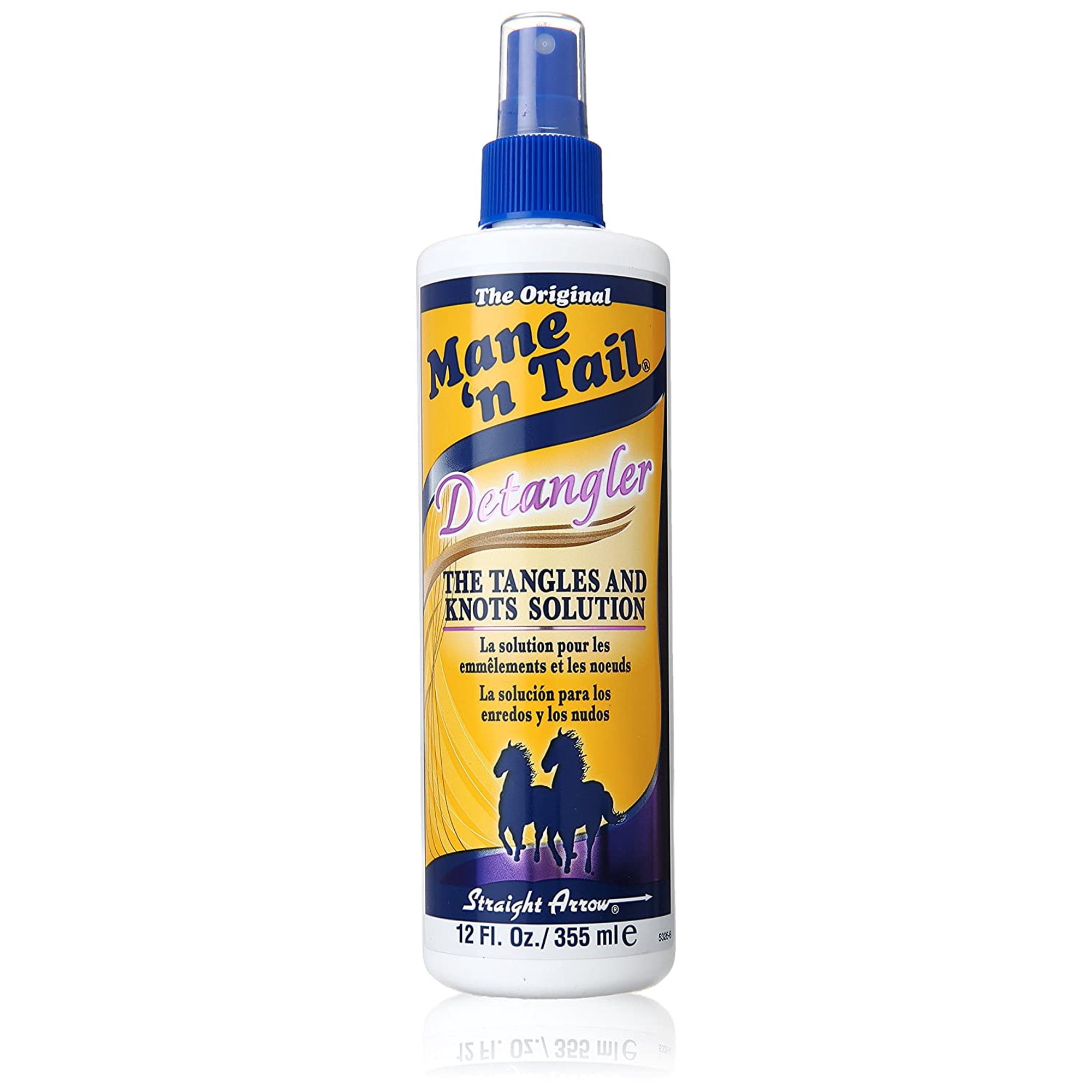MANE 'N TAIL DETANGLER SPRAY TANGLES & KNOTS SOLUTION 12 Oz. * BEAUTY