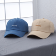 thumbnail image 4 of Dotpet Letter Embroidered Hat Adjustable Baseball Cap(Khaki), 4 of 5