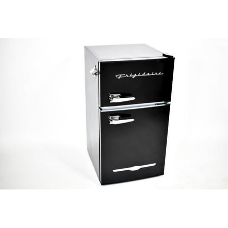 Frigidaire - Retro 3.2 Cu. Ft. Mini Fridge with Top Freezer - Black