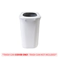 thumbnail image 5 of YOUR CHAIR COVERS - 7 Gallon Spandex Office Trash Can Cover - White (Cover ONLY, Trash CAN NOT Included), 5 of 5