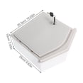thumbnail image 2 of DEEPCRAFF Curved Box For Porch Plastic Secure Storage 1 PCS, 2 of 6