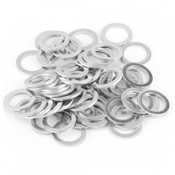 Gupbes 50pcs Oil Drain Plug Washer Seals Gaskets Rings 995641400 Fit for 323 626 929,995641400,Oil Drain Plug Crush