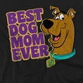 thumbnail image 2 of Scooby-Doo Mother's Day Best Dog Mom Ever Women's T Shirt, Black, Large, 2 of 5