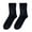 Black, variant on GROFRY Ultra- 1 Pair More Thicken Women Socks Coral Fleeve Ultra- Winter Socks for Daily Wear