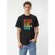 thumbnail image 1 of Camiseta gráfica de manga corta para hombre con la frase "Mi hijastra es mi hijastra favorita" - Algodón negro, regalo informal para el Día del Padre, lavable a máquina, ropa informal | Cuello redondo, 1 of 7