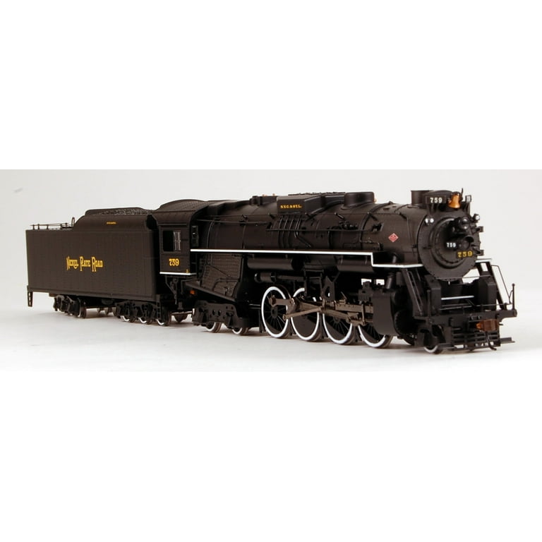 Bachmann HO 2-8-4 Berkshire Steam Locomotive, Nickel Plate Bachmann HO 2-8-4 Berkshire Steam Locomotive, Nickel Plate