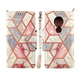 thumbnail image 3 of Pink Marble Case for Motorola G7 Play Magnetic Detachable Pu Leather Wallet Cover Flap Closure and Snap-on Book Style Cases Card Holders Wrist Strap 2 in 1 Folio, 3 of 3