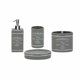 thumbnail image 3 of Set de Baño "Paris" Gris 4pzas HDS BA41274, 3 of 6