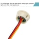 thumbnail image 4 of Interruptor de atenuador táctil DC 12V de Uxcell, montaje a presión de 16mm en blanco para tiras de luces LED, 4 of 5
