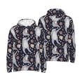 thumbnail image 6 of Bingfone Sloths Dancing Men's Drawstring Hoodie Long Sleeve Pocket Sweatshirts-4X-Large, 6 of 6