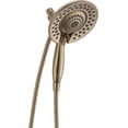 thumbnail image 1 of Delta 58569-25-Pk In2ition 2.5 GPM Multi Function Shower Head - Bronze, 1 of 7