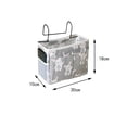 thumbnail image 3 of SMihono Closet Organizers and Storage for Clothes Easter Bunny Bedside Pocket Small Tool Storage Rack Book Bed Sorter Sofa Hanging Bag Storage Trunks and Bag, 3 of 3