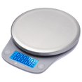 thumbnail image 1 of Etekcity - B&aacute;scula de cocina de alimentos de 0,1 g, onzas digitales y gramos para cocinar, hornear, preparar comidas, dieta y p&eacute;rdida de peso, 11 lb/5 kg de acero ino Etekcity NA, 1 of 9