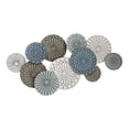 thumbnail image 1 of 46.5" X 2.56" X 24.8" Multi Metal Wall D??cor, 1 of 1