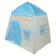 thumbnail image 1 of Tienda de campaña portátil para niños, casa de juegos para niños, tienda plegable Prince Castle (azul), 1 of 8