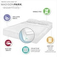 thumbnail image 5 of Madison Park Essentials Printed Satin 81x96" Modern Fabric Sheet Set in Brown, 5 of 16
