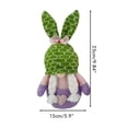 thumbnail image 2 of Peluche De Conejito De Pascua Hechos A Mano Sin Rostro Adornos De Casa De Juguete Regalos Para Niños Familia Sweethay HA046915-01, 2 of 6