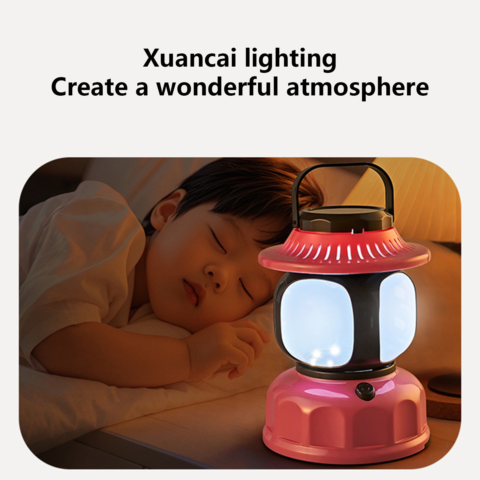 Rechargeable Bubble Machine for Ki-ds, Portable Bubble Blower with Soft LED Night Light, Automatic Bubble Maker for Outdoor & Indoor Use
