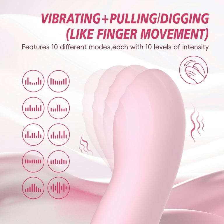 fallout 4 sexy clothing Obgado Vibrators 4 in 1 Sex Toys for Female- Finger Vibrator with 10  Flapping & 10 Vibration & 10 Thrusting Vibrator for Women, Adult Sex Toy