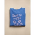 thumbnail image 3 of Keep It Happy! Sweatshirt Women -Image by Shutterstock, Female 5X-Large, 3 of 4