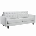 thumbnail image 4 of Modway Empress Sofa and Armchair Set of 2 in White, 4 of 7