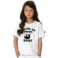 thumbnail image 4 of Hang In There Sloth Encouragement Crewneck T Shirts Boy Girl Teen Brisco Brands X, 4 of 6