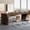 Vintage Brown, variant on Tribesigns78.74-inch Extra Long Conference Table, Large Meeting Table with Spacious Worktop, for Office Conference Room, Easy Assembly, Vintage Brown