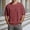 Brick Red, variant on Shirt for Men Short Sleeve Crewneck Shirt Loose Fit Brick Red Tshirt Work Shirts for Men