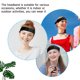 thumbnail image 5 of 2pcs Wig Grip Band Wrap Satin Headbands Non Hair Wraps Silk Scarf Band, 5 of 6