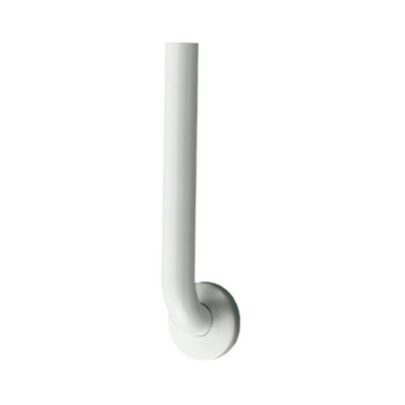 ASI-3801-36AW - 1-1/2" DIA (38 mm) Grab Bar With White Antimicrobial Powder Coated Finish - 36" length