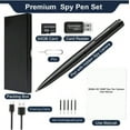 thumbnail image 5 of 1080P Spy Pen with 64GB SD Card – Mini Hidden Video Recorder, 150-Minute Battery ​, 5 of 9