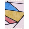 thumbnail image 2 of Casavani Hand Woven Durrie Dining Room Kilim, Pink 3x20 feet, 2 of 6