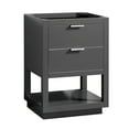 thumbnail image 3 of Avanity Allie-V24 Allie 24" Single Free Standing Wood Vanity Cabinet Only - Grey, 3 of 5