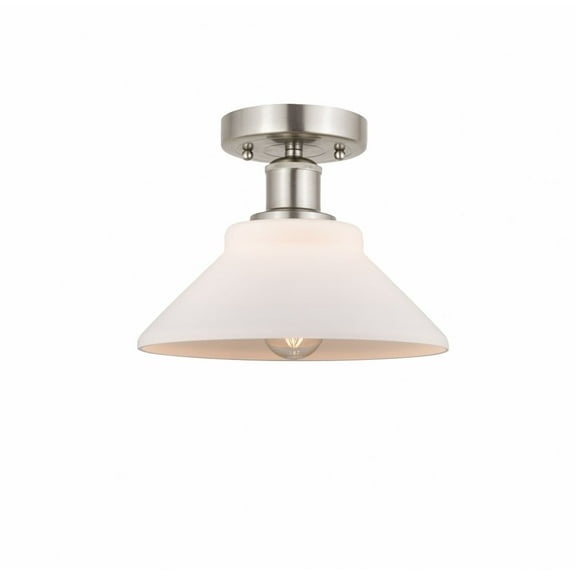 Innovations Lighting - Orwell - 1 Light Semi-Flush Mount In Industrial
