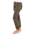 thumbnail image 2 of SKYLINEWEARS Women’s Casual Cargo Utility Work Pants Hiking Multi-Pockets Work Pants Olive L, 2 of 6