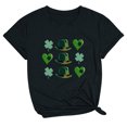 thumbnail image 2 of Kayannuo Hauts pour Femmes Liquidation Chemises pour Femmes Saint-Valentin T-shirt Imprimé Décontracté à Col Rond à Manches Courtes pour Femme, 2 of 3