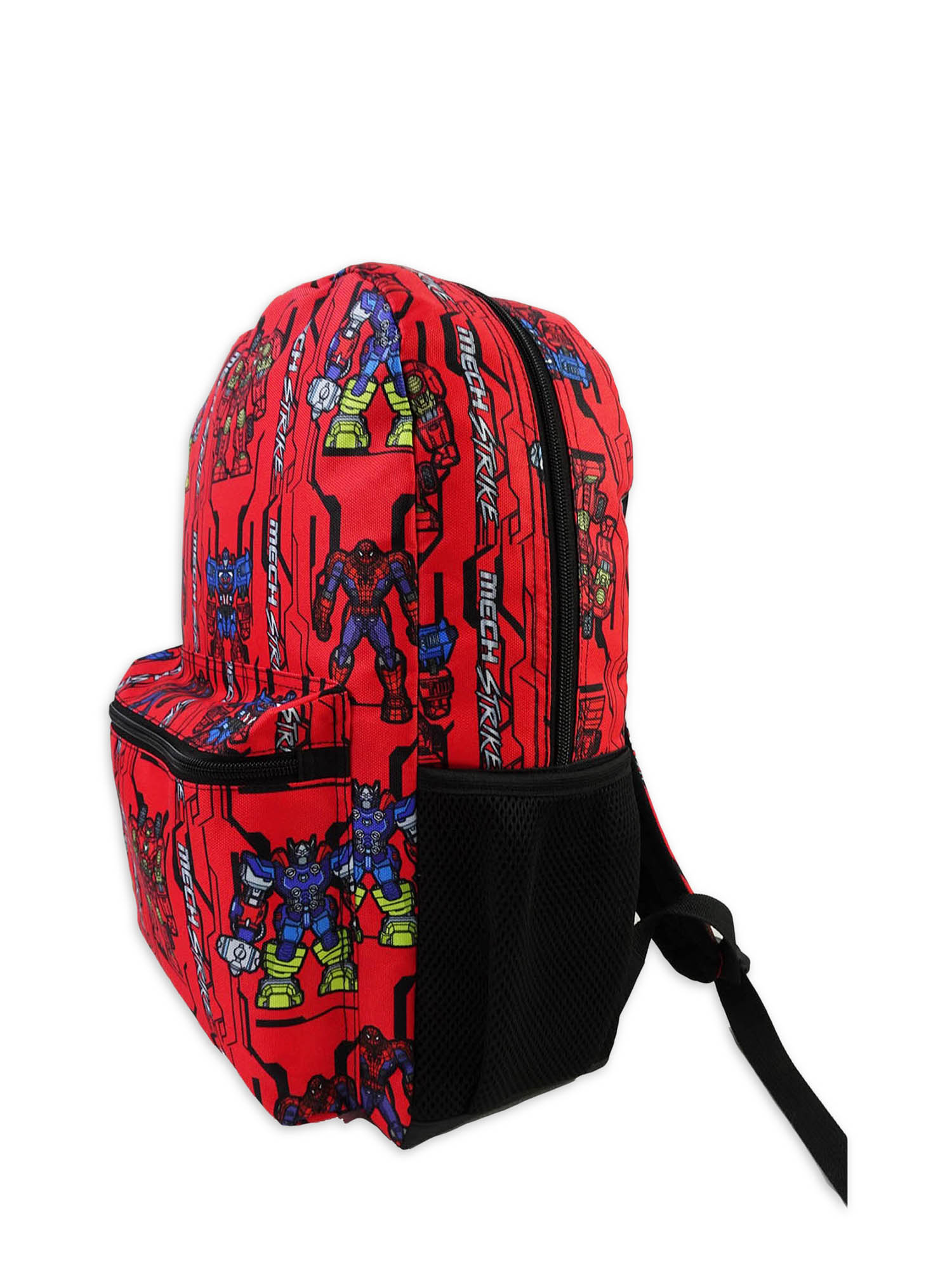 Marvel Spider-Man Mech Strike All over Print Boys' Red Backpack - image 4 of 5
