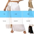 thumbnail image 3 of Women's Beach Swimwear Long Sarong Coverups Bathing Suit See Through Long Bikini Wrap Skirt, 3 of 5