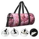 thumbnail image 3 of Fotbe Pink Glitter Heart Candy Bolsa Deportiva de Lona Plegable con Estampado, Bolsa de Gimnasio con Bolsillo Seco/Húmedo, Bolsa de Viaje Ultraligera de Gran Capacidad, 3 of 6