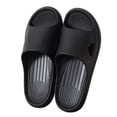 thumbnail image 4 of Mens Shower Slide Slippers, Bathroom House Shoes, Lightweight Soft Sole Indoor Sandals, Non‑Slip Home Footwear, 4 of 7